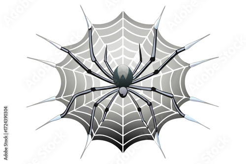 A mysterious haunted library illustration featuring enchanted books flying like bats in the moonlit night. Perfect for Halloween backgrounds, spooky party invitations, eerie posters, gothic fantasy ar