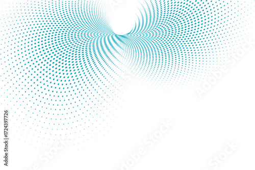 Transparent Vector Gradient Blue Color Halftone Background Staggered Dots Pattern modern dotted.