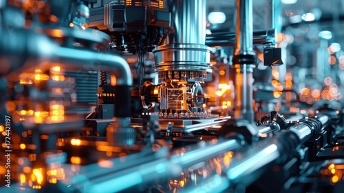 Complex industrial machinery components