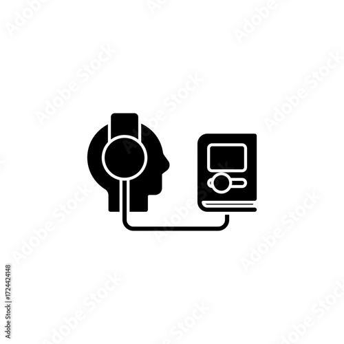 Audiobook Icon Concept