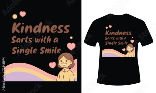 Heartwarming illustration of a person extending a helping hand with a subtle gradient background symbolizing compassion and support