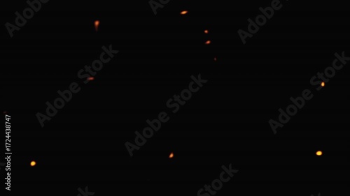 Particles Ambient Amber Animated Backgrounds
