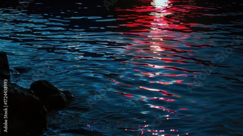Colorful Water & Sky Vistas: Sunset Red/Orange Seas, Sunrise Blue Oceans & Aqua Lake Reflections