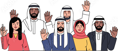 karakter orang arab