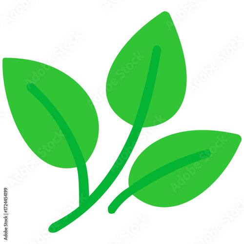 Young spinach sprout illustration, perfect for salad recipe, healthy food design, farm fresh produce, and vegetarian cuisine concept.
