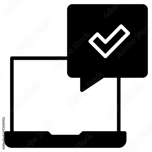Make a Choice Black Fill Icon