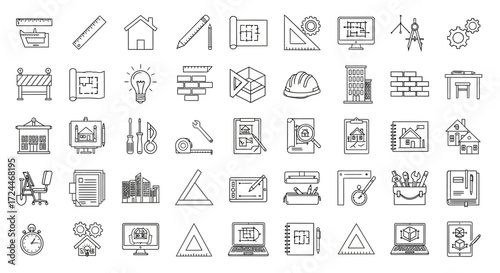 Architecture and Construction Icons