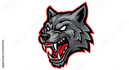wolf head mascot