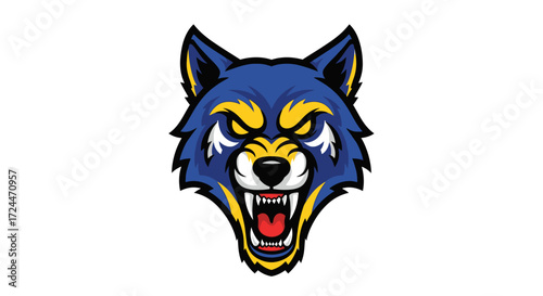 wolf head mascot