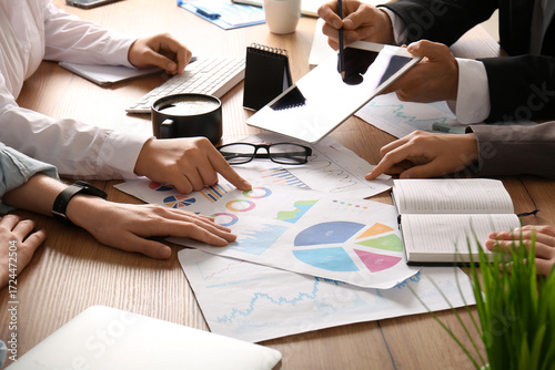 Business team working with ...
