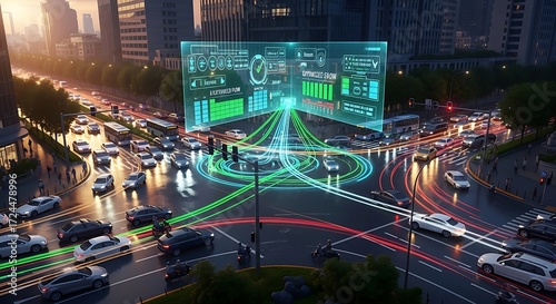 City traffic data stream.
