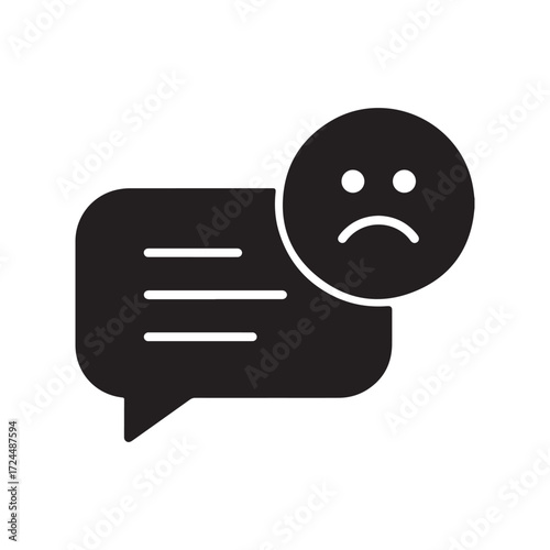 Customer Complaint and Dissatisfaction Icon