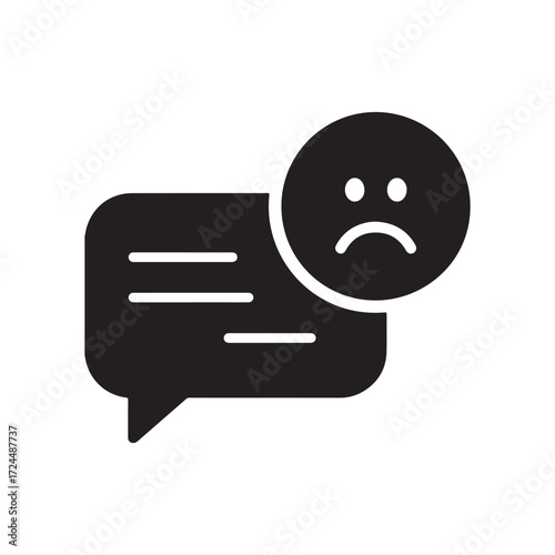 Customer Complaint and Dissatisfaction Icon
