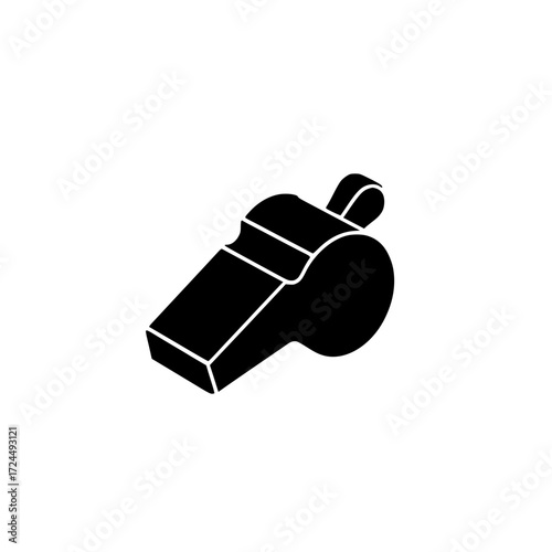 whistle ,black whistle ,metal whistle