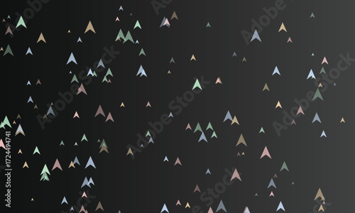 Abstract Dark Background with Geometric Shapes and Simple Modern Design
