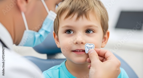 Child Showing A Missing Baby Tooth