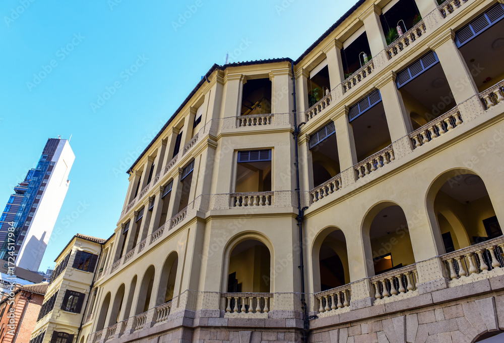 Obraz premium Central Building, Hong Kong Special Administrative Region