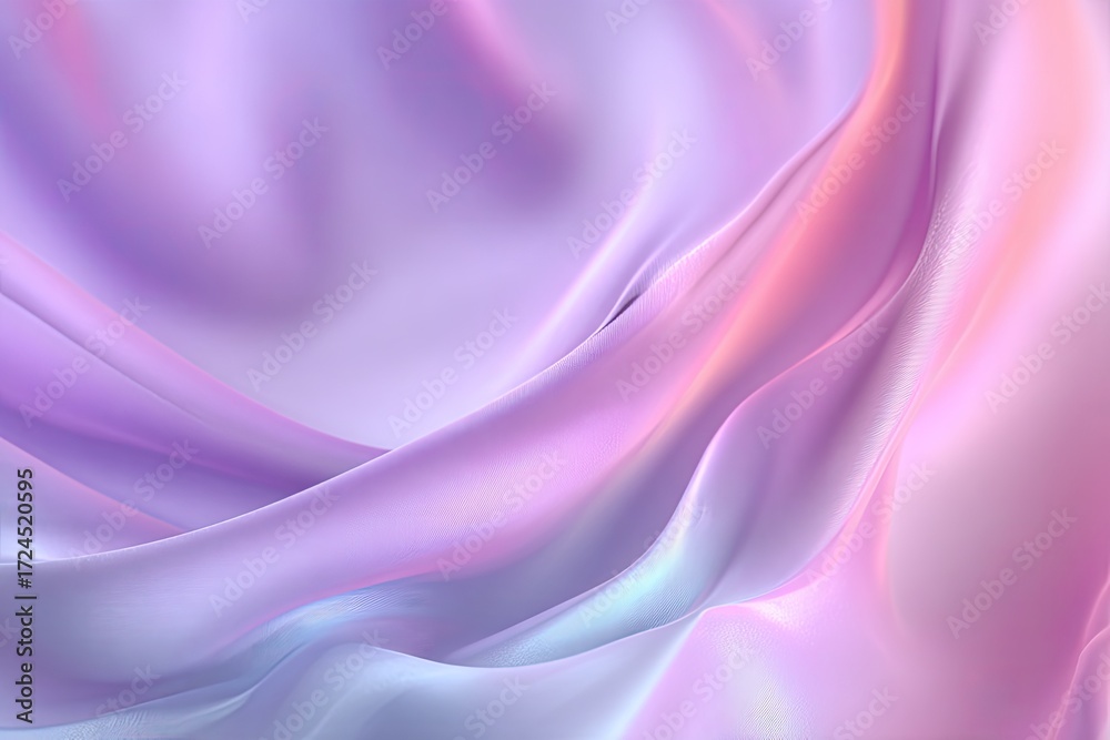 Obraz premium Abstract draped fabric, soft pastel colors