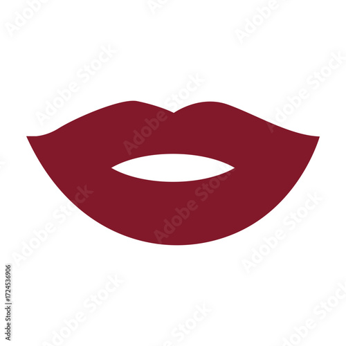 lip design icon vecktor