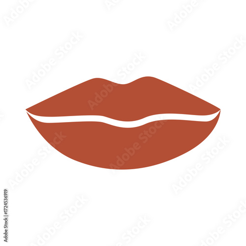 lip design icon vecktor