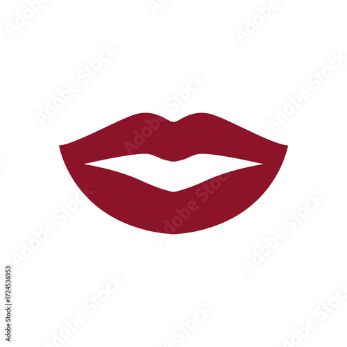 lip design icon vecktor