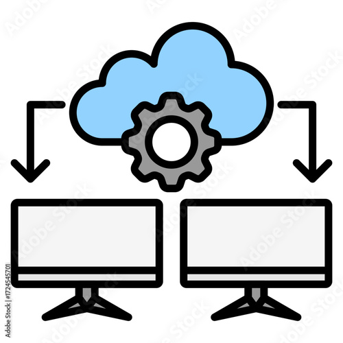 Provider lineal color icon