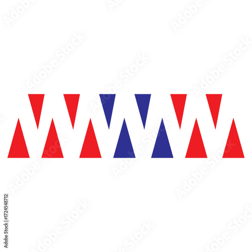 WWW abstract logo vector template