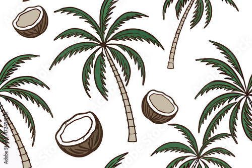 palm tree vector illustration