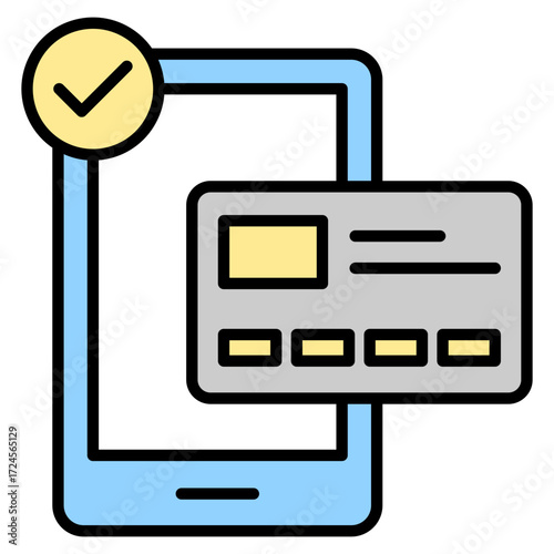Payment lineal color icon