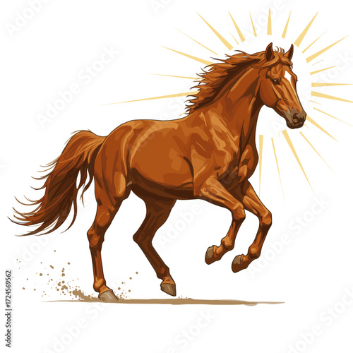 horse vector illustration
