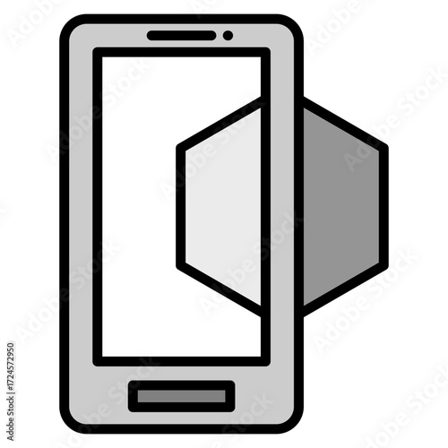 Overlaid Sensory lineal color icon