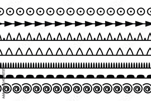 Black ornament