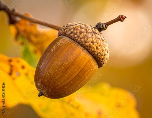 Close-up of an acorn