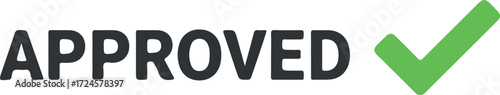 Approved Checkmark Icon Affirmation Confirmation Validation.