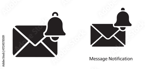 Appreciation Message and Gratitude Card in Envelope Icon