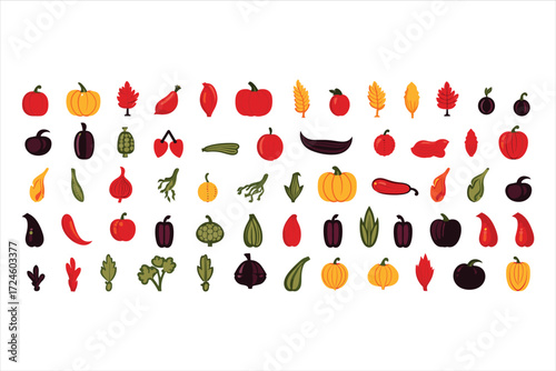 fruits and vegetables vector illustration, pattern, fruit, food, vector, seamless, leaf, illustration, apple, nature, cherry, wallpaper, vegetable, design, berry, summer, strawberry, decoration, fresh