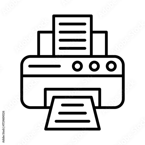 engineering printer icon