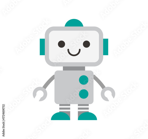 AI、ロボットのアイコンイラスト / ベクター