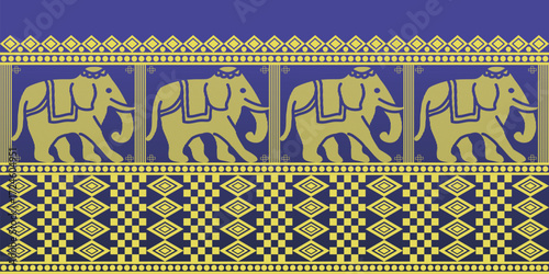 beautiful graphic saree design and this sari design is in Indian style which is for textile fashion industry and it can be used as wallpaper backdrop and website bg this style is originated in india 