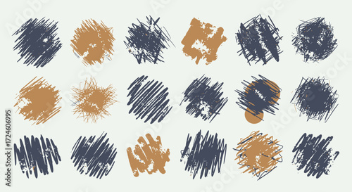Dynamic Abstract Brush Strokes Art Display, Digital Artwork, Modern Aesthetic, Creative Environment, Artistic Concept