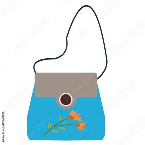 Abstract illustration of a stylized shape with a laptop, symbolizing digital creativity and innovation