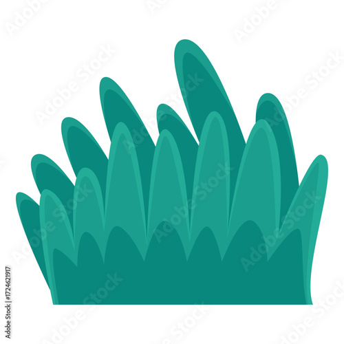 Lush green foliage with vibrant leaves creating a natural backdrop for relaxation