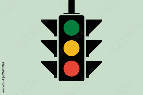 Green light signals safe passage on traffic signal