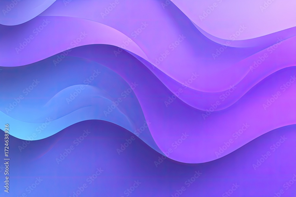 Fototapeta premium Abstract wavy background with vibrant gradients