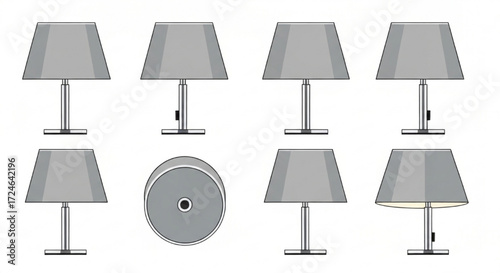 Modern Table Lamp Designs Multiple Views & Styles