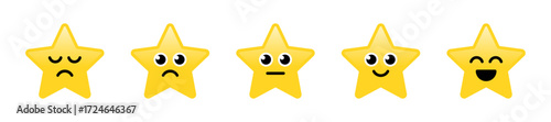 star rating vector with satisfaction level expression