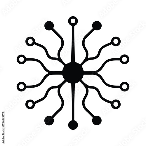 Artificial Neuron Icon