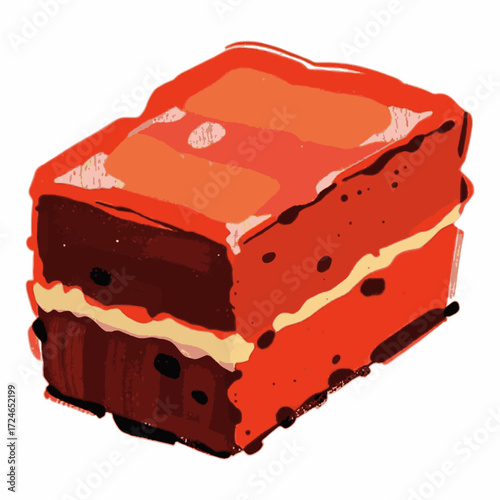 Layered Chocolate Cake