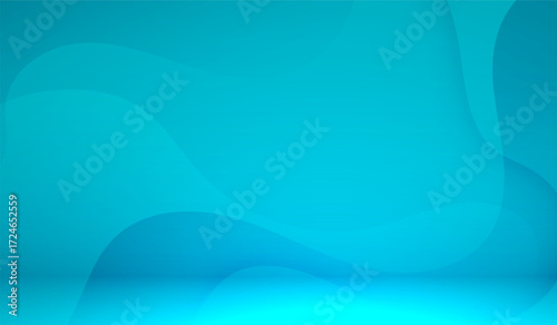 abstract blue wave background