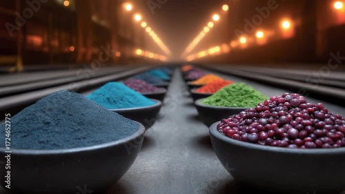 Pigment Display and the Art of Color in an Industrial Setting